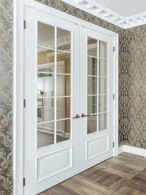 door, panels, double, french, glass, panes, masonite, wood, solid, hollow, core, jam, kit, casing, frame, moulding, molding, trim, handle, hinges, knob, white, bedroom, closet, bathroom, hardware, quality, residential, residence, house, home, interior, building, build, materials, outlet, construction, renovation, renovate, new